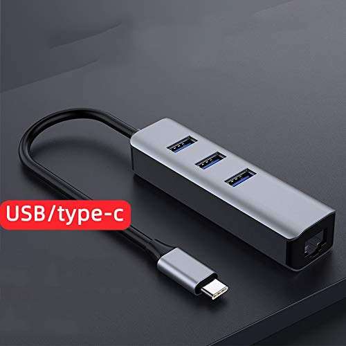 WPYYI Notebook Accessories Type C Network Cable to Interface Desktop Computer All-in-one Universal Network Port Converter (Color : USB Interface) 2