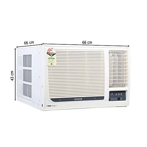 Croma 1.5 Ton 3 Star Window AC (Copper, CRAC1152, White) with Free Installation 5