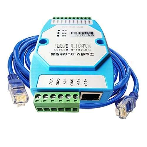 Anncus MBus to Ethernet Modbus-TCP/MODBUS-RTU can Connect 500 Meters Support Meter Protocol Customized - (Color: Blue) 2