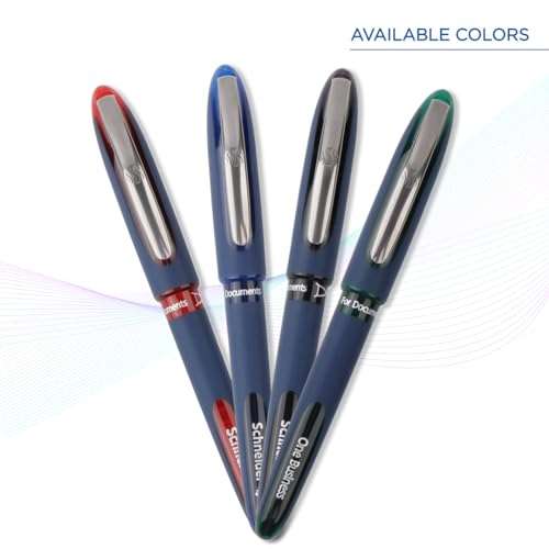 Luxor Schneider, One Business Roller Ball Pen - Black, 0.6mm, 2200 mtrs writing length, Waterproof Ink, Consistent ink flow, Ideal for Professionals & Office essential 4