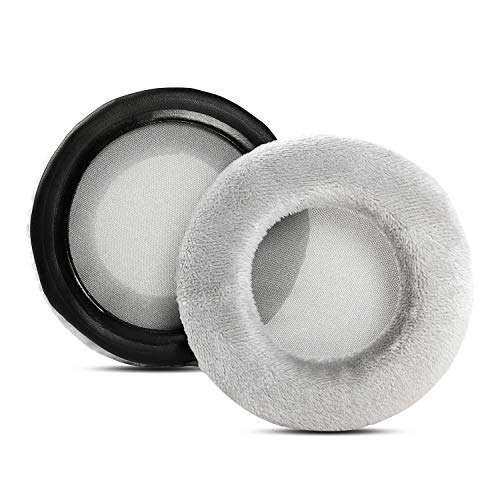 YDYBZB DT770 Velour Ear Pads Replacement Cushions Earpads Foam Pillow Compatible with Beyerdynamic DT 990 Pro DT 770 Pro DT990 DT770 Pro Headphone (Grey) 1
