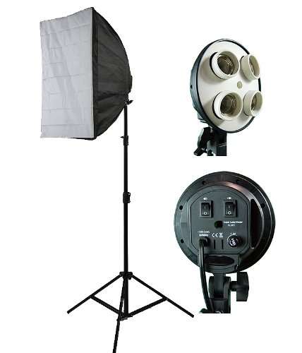 ePhoto Photograpy Video DSLR Camera Lighting Kit Studio Photo Softbox Lighting HS4 1