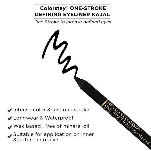 Revlon One-Stroke Defining Eyeliner Kajal, Totally Turquoise, 1.2g 5