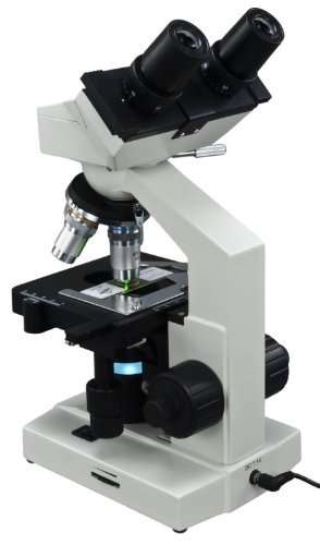 OMAX 40X-2000X Lab Binocular Biological Compound LED Microscope w Vinyl Carrying Case 3