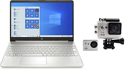 HP 15.6" IPS Full HD (1920x1080) Laptop, AMD Ryzen 7 5700U, 16GB Memory, 512GB SSD, HDMI, Silver, Windows 11 Home