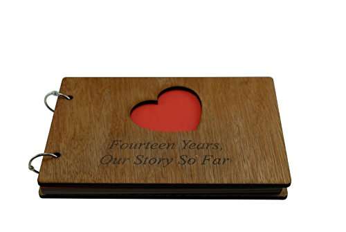 14 Years Our Story So Far - Scrapbook, Photo Album or Notebook Idea for 14th Anniversary 2