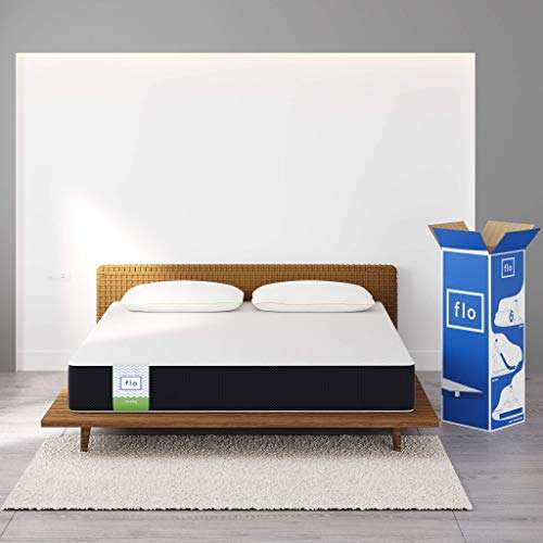 Flo Ortho 6-inch Medium Firm Single Size Orthopedic Mattress (72x36x6_High Resilience (HR) Foam)