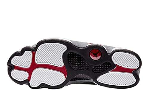 Nike Men's Air Jordan 13 Retro Red Flint, Gym Red/Flint Grey/White/Black, 8 6
