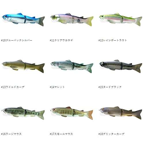deps SLIDESWIMMER 250 "#13 Wild Carp" [Japan Import] 4