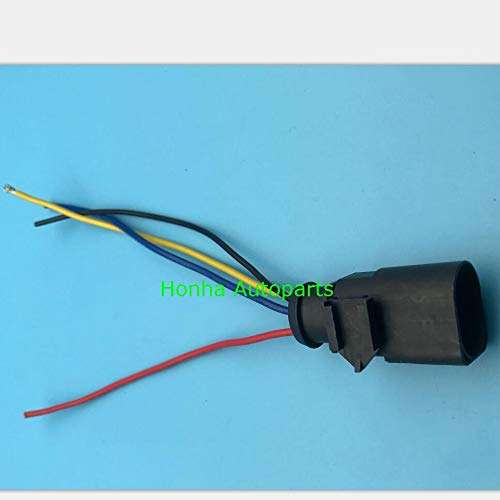 Davitu Cables, Adapters & Sockets - 100PCS/lots 6-way 6 PIN Connector Wire Pigtail for A3 A4 A5 A6 A7 A8 Q3 Q5 Q7 RS6 3B0973813 3B0 973 813 - (Color Name: 100 pcs) 1