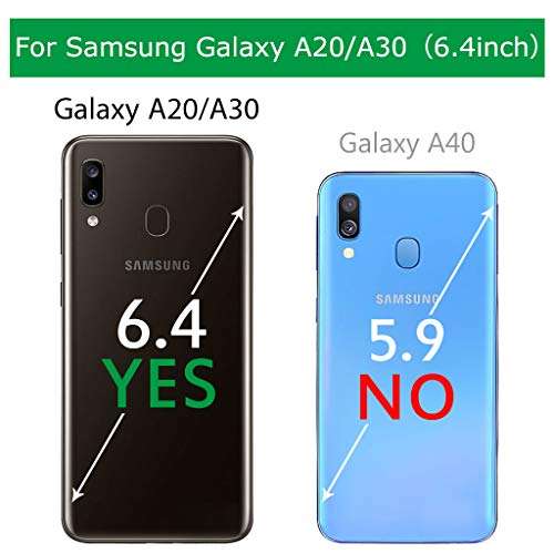 Dzxouui for Galaxy A20 Case,Samsung A30 Case,TPU Protective Cover for Girls and Women Flow Glitter Bling Sparkle Cute Phone Case for Samsung Galaxy A30/A20(Gradient Green) 2