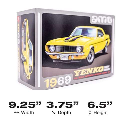 AMT 1969 Chevy Camaro (Yenko) 1:25 Scale Model Kit 5