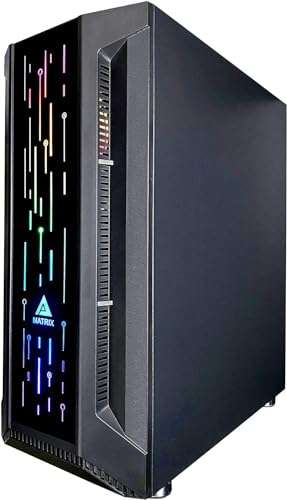 Gaming Computer Desktop PC RGB Plug and Play Gaming Fast System 4.6 GHZ 16GB RAM AMD RYZEN Radeon 16 Core Logical 1TB SSD WiFi 2