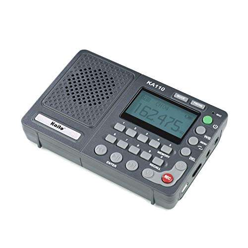 Kaito KA110 Compact Digital AM/FM NOAA Weather Radio and MP3 Player with Micro-SD Card Reader 3