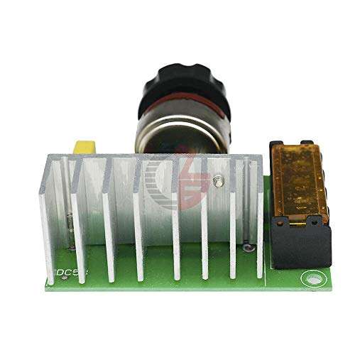 4000W 0-220V AC SCR Electric Voltage Regulator Motor Speed Controller 5