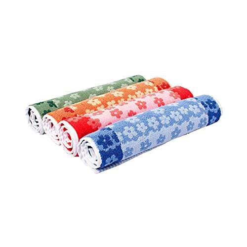 GRGRASP Cotton Hand Towels Set of 12 Piece for Kitchen & Gym , Soft & Super abosrbent , 450 GSM ,( Size: Medium , 30 * 52 cm) 2