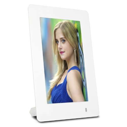 ViewSonic VFD621W-70 6-Inch PortraitView Digital Photo Frame Features High Resolution 480 X 800 Screen and Built In Light Sensor (White) 3