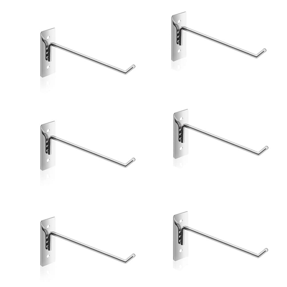 6Pcs/3 Set Yoga Mat Holder, Wall Mount Yoga Mat Storage, Home Gym Accessories for Hanging Foam Roller and Resistance Bands at Fitness Class or Home Gym 4