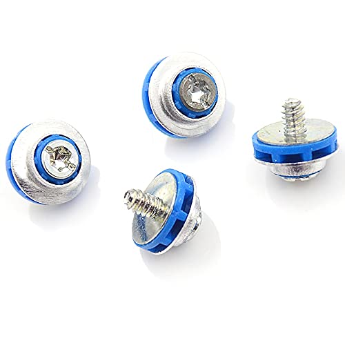 Occus 4pcs Screws 3.5 HDD blue hard drive isolation mounting For H-P