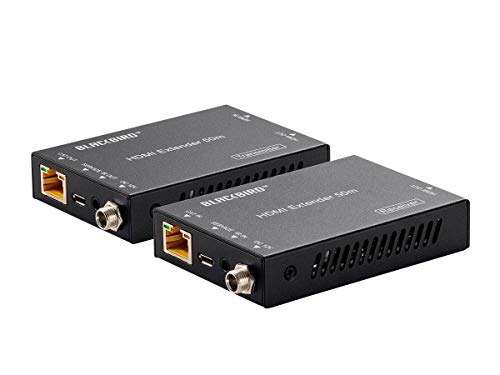 Monoprice Blackbird 4K HDMI Extender, 50m - 4K HDMI Extension to 164 Feet, HDMI 2.0, HDCP 2.2, 18Gbps 1
