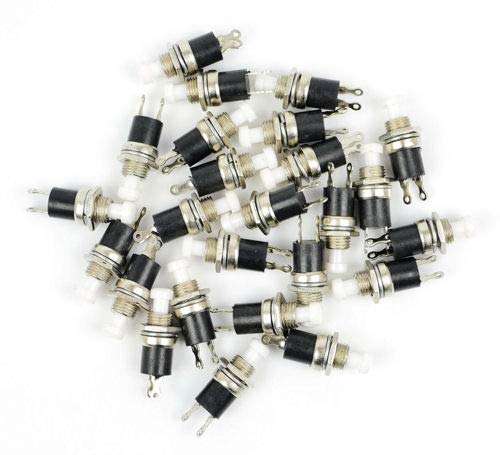 Gaugemaster BPGM517 White Push to Make Switches (25)