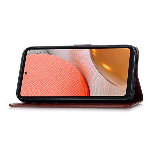 SHHIIA Samsung Galaxy S20 Plus Phone Case Wallet Case with High-Grade PU Leather Trendy Style Flip Wallet【Shockproof TPU Interior Shell 】 Cover for Samsung Galaxy S20 Plus，Brown 3