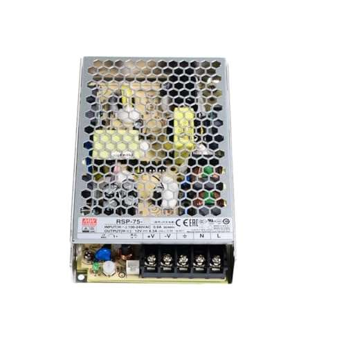 Mean Well RSP 75W Switching Power Supply， RSP-75-3.3 3.3V 15A 2