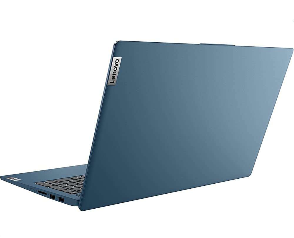 Lenovo IdeaPad 5 15 Home & Business Laptop (AMD Ryzen 7 5700U 8-Core, 8GB RAM, 2TB PCIe SSD, AMD Radeon, 15.6" Full HD (1920x1080), Fingerprint, Win 11 Home) with MS 365 Personal, Hub 5