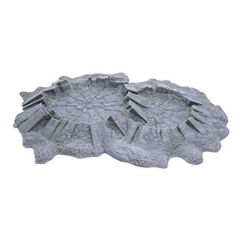 EnderToys Battlefield Craters by Terrain4Print, 3D Printed Tabletop RPG Scenery and Wargame Terrain for 28mm Miniatures 2