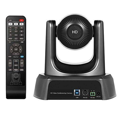 goldensky Conference Room Camera Full HD 1080p USB PTZ Video Conference Camera for Business Meetings Wide Angle More Optical Zoom (10x Optical USB) 2