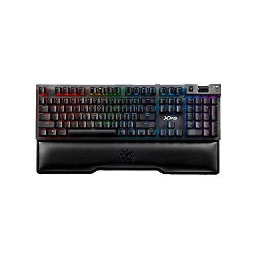 ADATA XPG Summoner Gaming Keyboard (Silver Switch) - Cable Connectivity - USB 2.0 Type A Interface - Mechanical Keyswitch - Gunmetal Gray 2