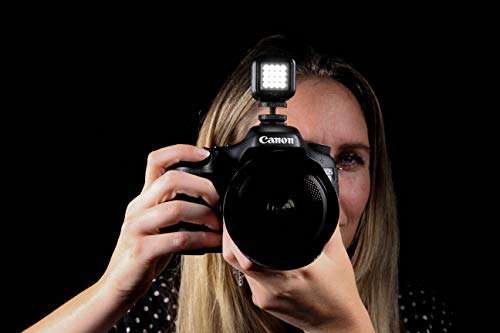 Litra LitraTorch 2.0 Bike Lighting Kit Bundle with 360 Swivel Handlebar Mounts (2 Items) - Pocket Size On Camera LED Light for Photos and Videos Waterproof 20M, 810G Military-Grade - 4 Hour Battery 4