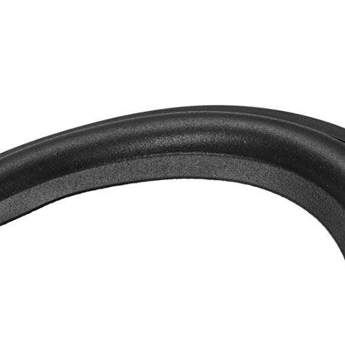 uxcell 4Inch Speaker Rubber Edge Folding Ring Horn Replacement Parts for Speaker Black 3