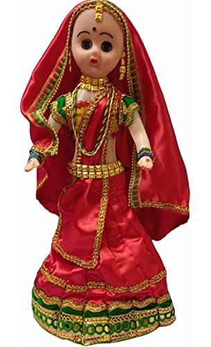 RISHI QUALITY Beautiful Bridal Doll Toy for Kids,Girls, Boys. Also Use As Home Decoration. Best Valentine's Day Gift for Girls, Wife, Wedding 1