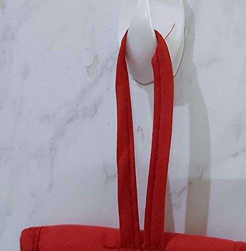 N G Products Double Sided Printed Soft Cotton Hanging Hand Towel Napkin for Wash and Kitchen Basin (Multicolor) - Pack of 2 Pc 4