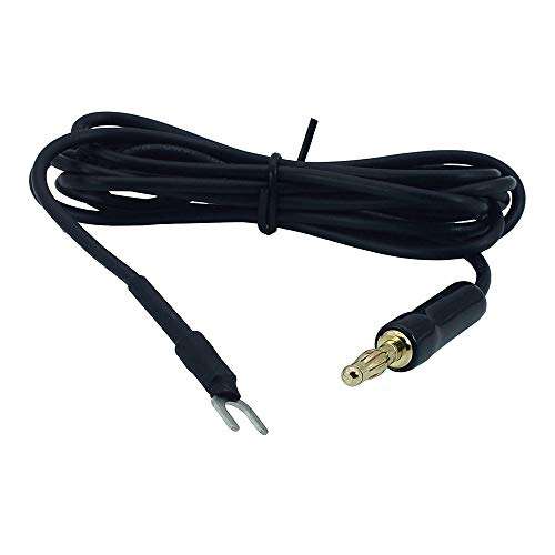 Technics Custom Ground Wire Plug - 5.9 Feet Long for SL-1200, SL-1210, SL-1310 Turntables