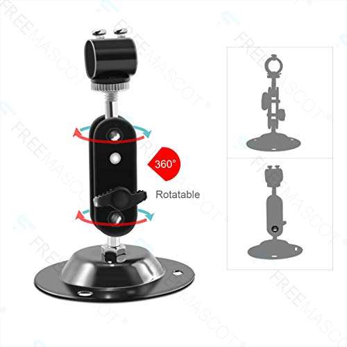 FreeMascot 360 Degree Stand with 12mm-16mm Mount Holder for Laser Pointer/Laser Pen/Flashlight (Black) (Diameter 12mm Mount) 5