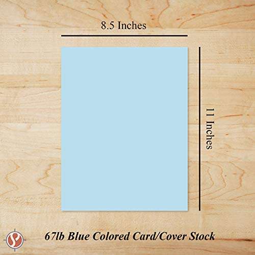 Peach Card Stock Paper - for Stationery Art and Craft, Printing and School Projects | 8.5 x 11 Pastel Colored Medium Weight Cardstock, 67 LB Vellum Bristol | 250 Sheets 4