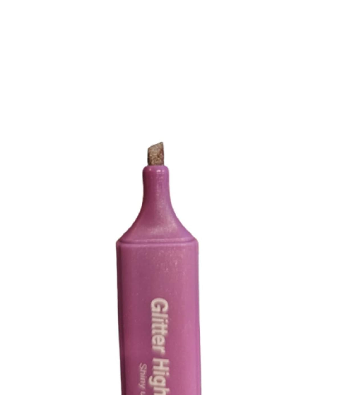 kreni Glitter Highlighter Pens in Fluorescent Colors School Stationary | Marker Pens with Shiny Effects | Set of 6 4