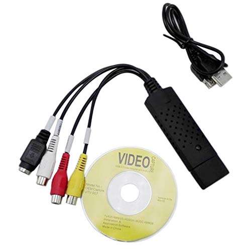 VHS VCR to Digital DVD Converter USB Video Audio Capture Card VHS Box VHS VCR TV to Digital Converter Support mac OS Windows 6