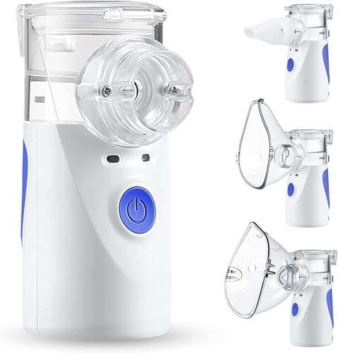 Portable Nebulizer for Adults and Children, Handheld mesh Nebulizer for Respiratory Problems