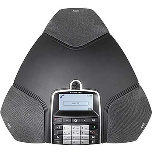 Konftel 300Wx Wireless Conference Phone w/Analog DECT Base Station + Sandisk 16GB Card to Record Calls + Belkin PowerStrip and More - Conference Room Bundle 5
