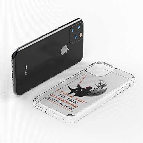Star Darth Vader Clear case Compatible with iPhone 12 Pro max Mini 11 Xr X 7 8 Plus SE Compatible with Galaxy s20 S20+ Ultra and Others Silicone Hybrid Cover SN 13 Wars (for iPhone 12/12 Pro) 4