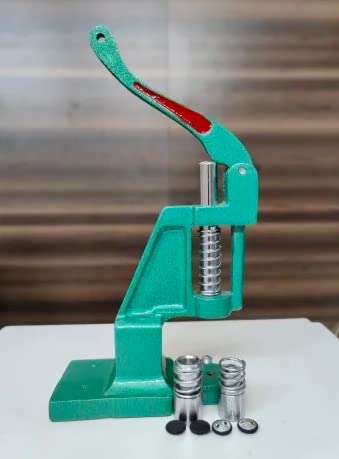 OMX 1 PC, Button Machine | Long Lasting & Durable Button Maker | Made of Heavy Cast Iron Material and Soft Grips | Fabric Covered Button Maker 5