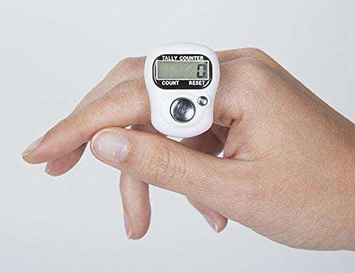 Modelistic Manual Hand Finger Counting Machine Digital Head Electronic Tally Counter for Cricket Umpire and Various Counting Purpose (Pack of 2) Color As Per Available 1