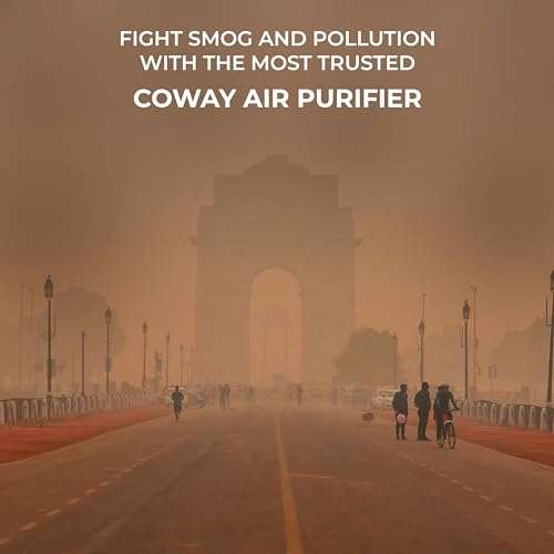 Coway Airmega 150 Professional Air Purifier For Home,Longest Filter Life 8500 Hrs,Special True Hepa Filter,Traps 99.99% Virus & Pm 0.1 Particles,Manufacturer Warranty Of 7 Years (Ap-1019C) - White 2