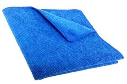 Cleaning Cloth (40 x 40 cm, Peacock), Multi -Purpose Wash Cloth for House, Kitchen, Car, Window, Laptop, LED TV, Mirrors and Furnitures (10) 1