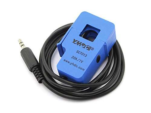 In ZIYUN (20A MAX) Split Core Current Transformer,AC Current Sensor,Output Class Analog Sensor,Working Principle Magnetic Sensor, useful for measuring whole building electricity consumption 1