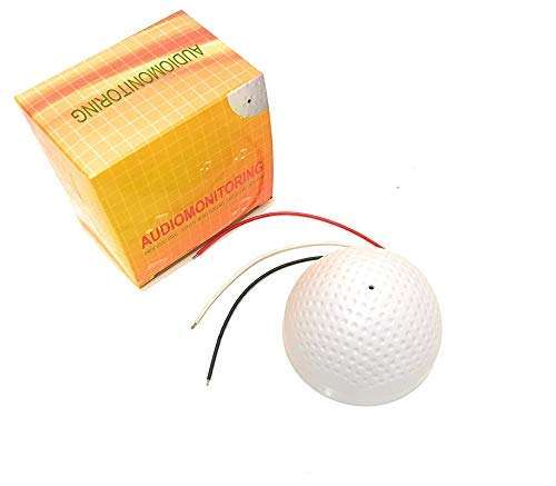 CCTV Camera Audio Monitoring Security System Mic for CCTV Pack of 2 1