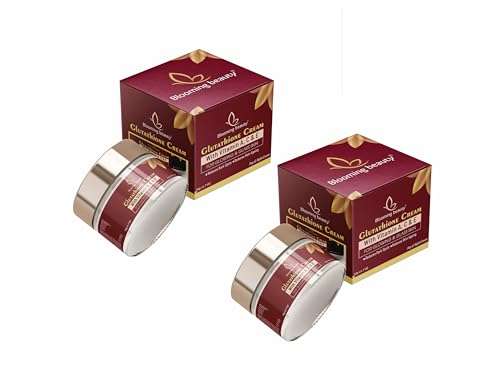 Blooming beauty Day Night Daily use Glutathione Face Cream For Skin Whitening & Glowing face cream day night skin whitening dark spots fairness brightness anti-acne pimple dark circle 50g (Pack Of 1) 3